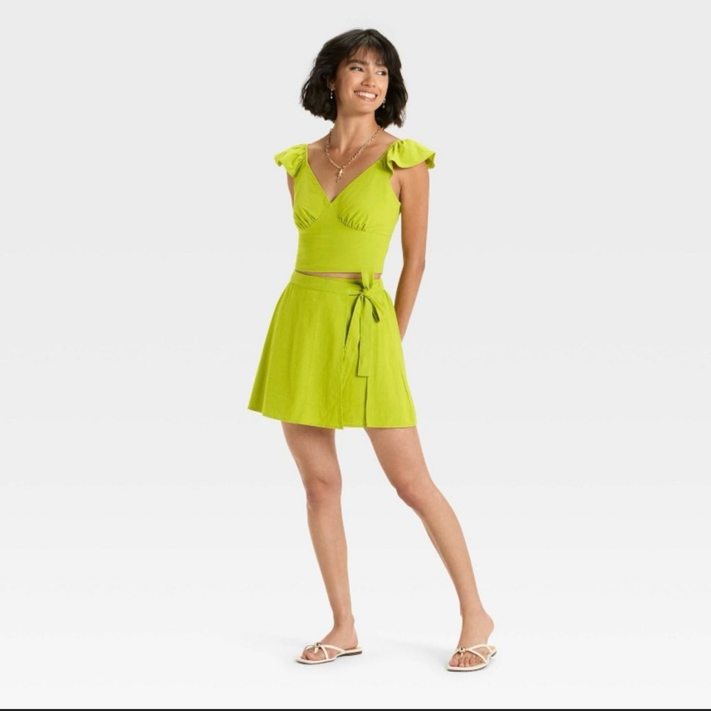a new day Lime Mini Dress
#020